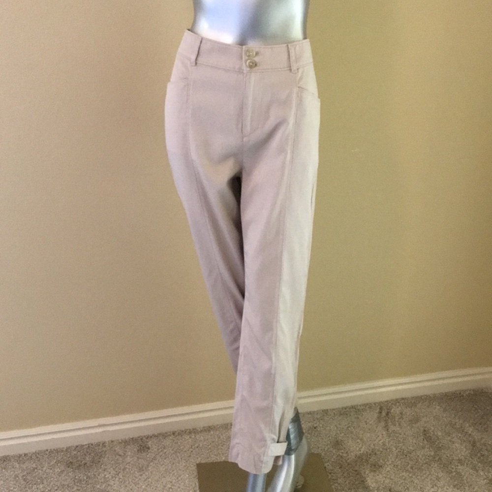 LOFT | Light Khaki Ankle Pants